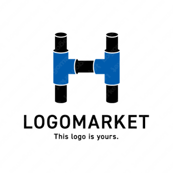 パイプと塩ビとダクトのロゴ