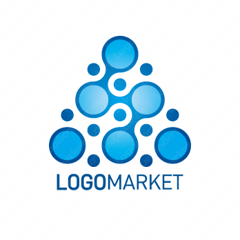 Sと三角と点のロゴ