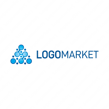 Sと三角と点のロゴ