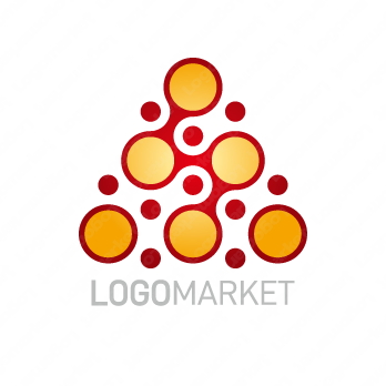 Sと三角と点のロゴ