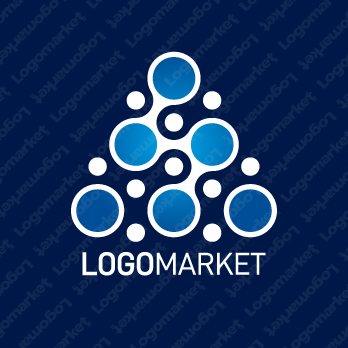 Sと三角と点のロゴ