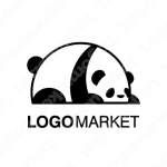 白黒とジャイアントと動物のロゴ