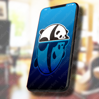 白黒とジャイアントと動物のロゴ