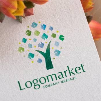 Aとaと虹のロゴ