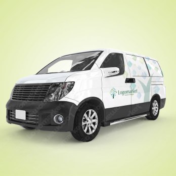 木と輝きとキラキラのロゴ