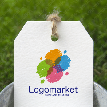 Aとaと虹のロゴ