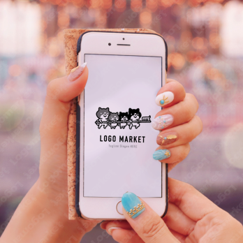 犬と歯と家族のロゴ