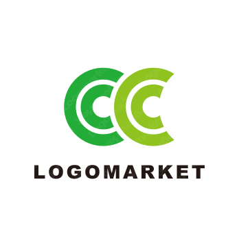 CとC/Cと シンプルのロゴ