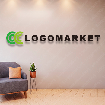 CとC/Cと シンプルのロゴ