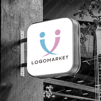 Aとaと虹のロゴ