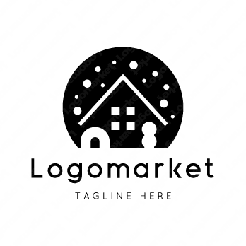 家と雪と雪室のロゴ