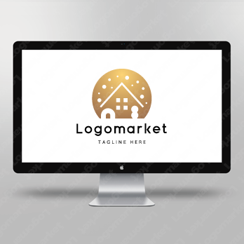 家と雪と雪室のロゴ