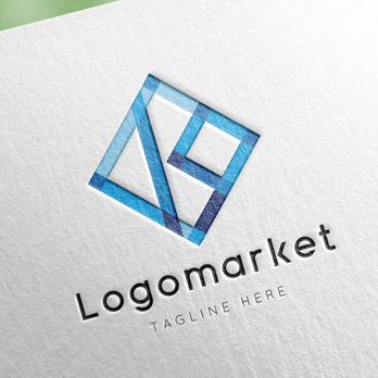 Kとkと菱形のロゴ