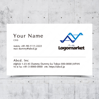 Aとaと虹のロゴ