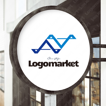 成長と進化と付加価値のロゴ