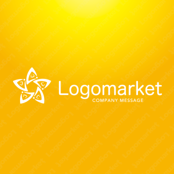 星とコミュニケーションと個性のロゴ