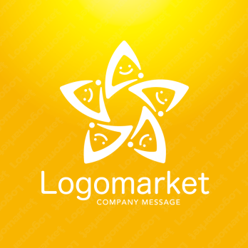 星とコミュニケーションと個性のロゴ