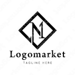 Nと1とナンバーワンのロゴ