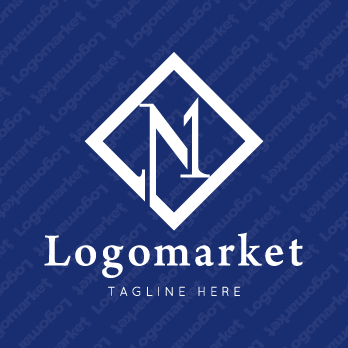 Nと1とナンバーワンのロゴ