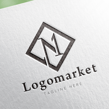 Nと1とナンバーワンのロゴ