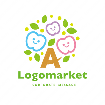 歯と成長と安心感のロゴ