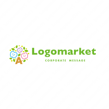 歯と成長と安心感のロゴ