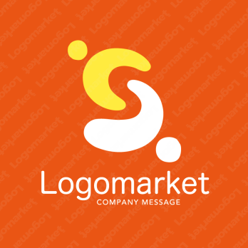 Sと繋がりとシンプルのロゴ