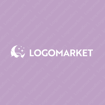 空と海と月のロゴ