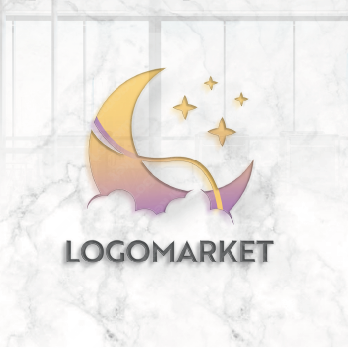 空と海と月のロゴ