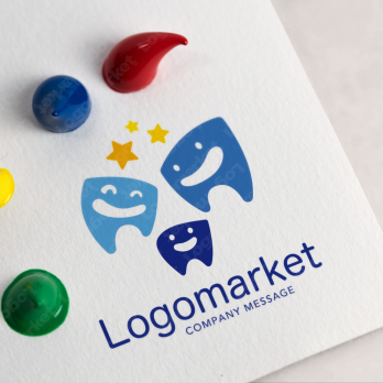 Aとaと虹のロゴ