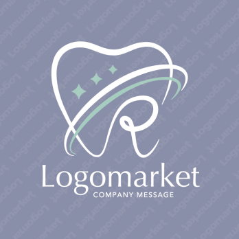 歯とRとエレガントのロゴ