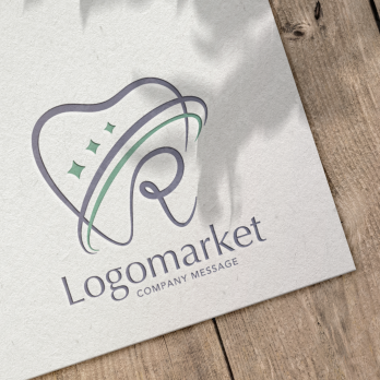 歯とRとエレガントのロゴ