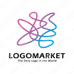 複雑と感情と手描きのロゴ