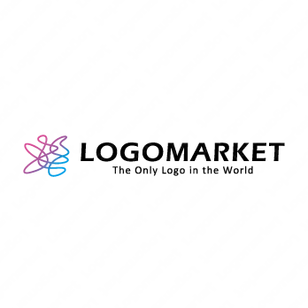 複雑と感情と手描きのロゴ