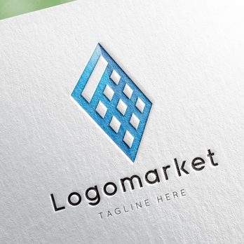 電卓と計算機と会計のロゴ