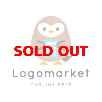 フクロウと梟と計算機のロゴ