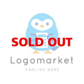 フクロウと梟と計算機のロゴ