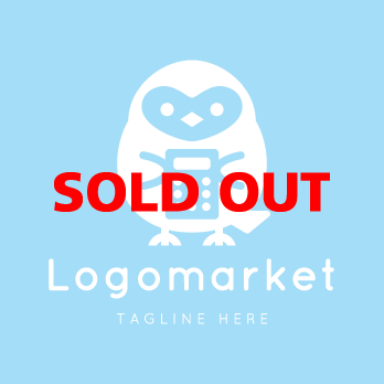 フクロウと梟と計算機のロゴ