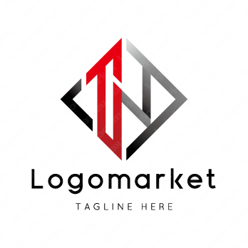 Nと1とナンバーワンのロゴ