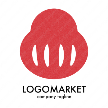 和モダンと達磨と日本のロゴ