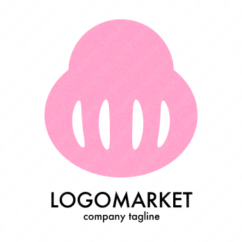 和モダンと達磨と日本のロゴ