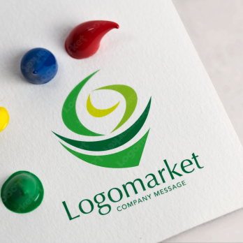 Aとaと虹のロゴ