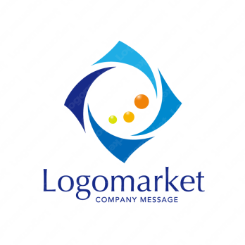 心と希望と明るい未来のロゴ