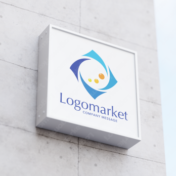 心と希望と明るい未来のロゴ