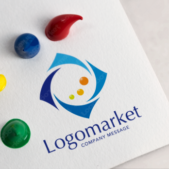 心と希望と明るい未来のロゴ