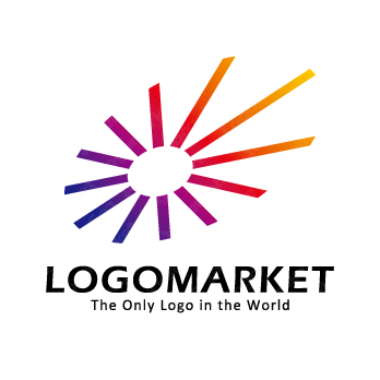 放出と光線と時間のロゴ