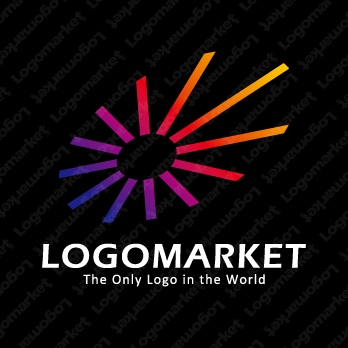 放出と光線と時間のロゴ