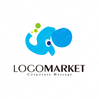 子どもとかわいいとキャラクターのロゴ