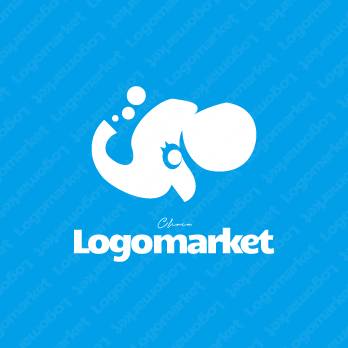 子どもとかわいいとキャラクターのロゴ