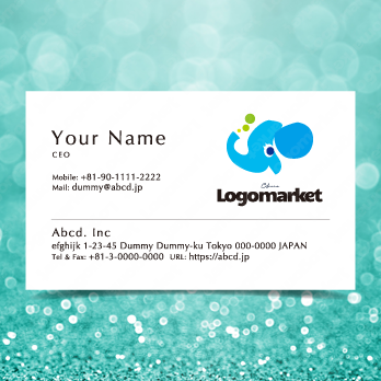 Aとaと虹のロゴ